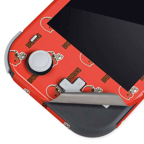 NFL Cleveland Browns Blitz Series Nintendo Switch Lite Skin